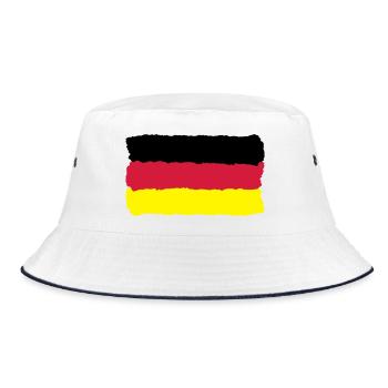 or rouge noir Allemagne flag Allemagne - Bob - blanc/marine - Devant