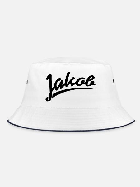 jakob | Jakob - Bob - blanc/marine - Devant