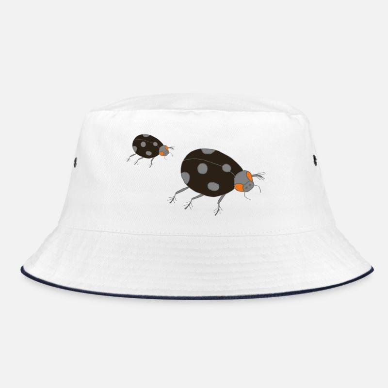ladybug dark Bucket Hat
