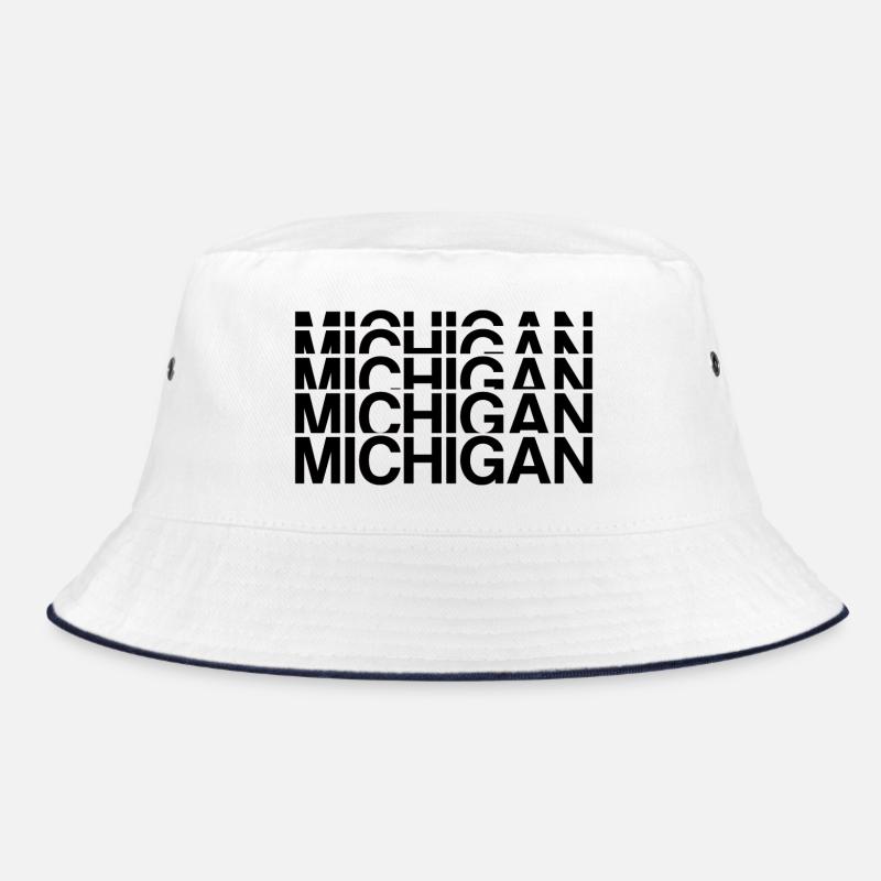 Michigan Line Sequence Bucket Hat