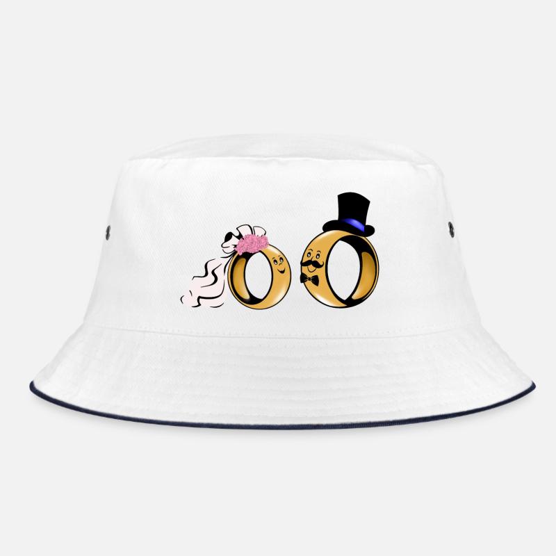 Duo de bagues de mariée Amour Bob