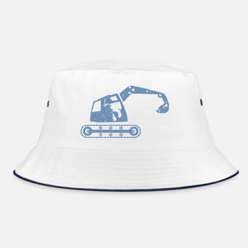 Excavators, excavator operators, construction equipment operators – Bucket Hat