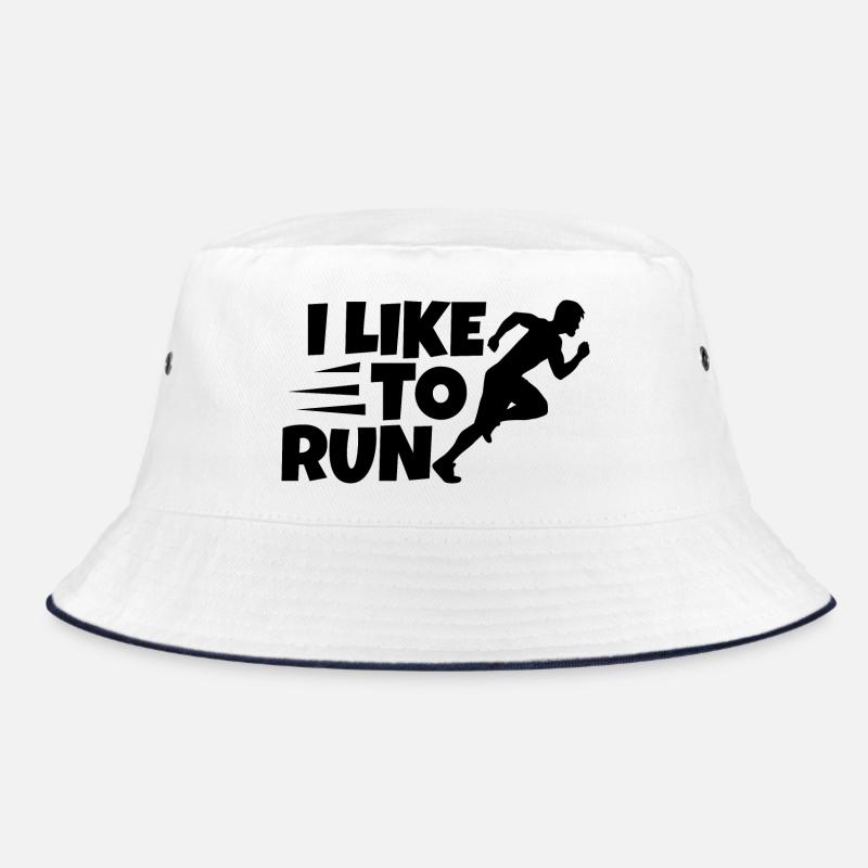 Ich laufe gerne Bucket Hat