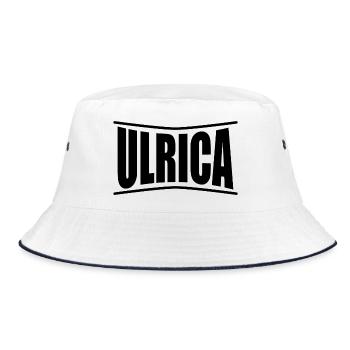 t-shirt Ulrica t-shirt idée cadeau - Bob - blanc/marine - Devant