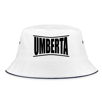 t-shirt Idée cadeau t-shirt Umberta - Bob - blanc/marine - Devant