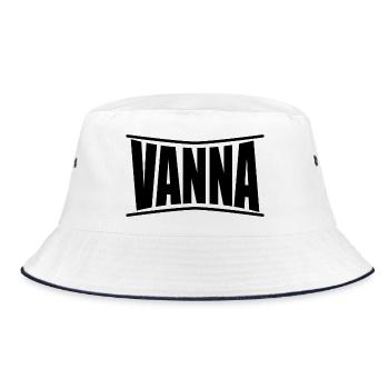 Idée cadeau t-shirt t-shirt Vanna - Bob - blanc/marine - Devant