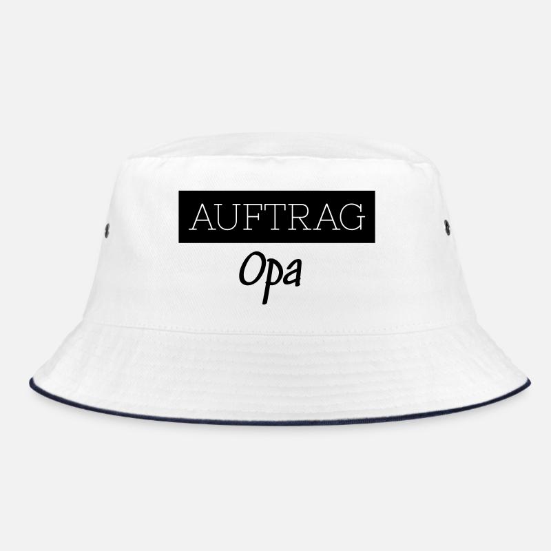 Auftrag Opa Familie Lustig Geschenk Bucket Hat