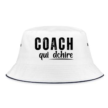 Coach Who - Bucket Hat - white/navy - Front