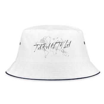 Hidden beauty of nature - Bucket Hat - white/navy - Front