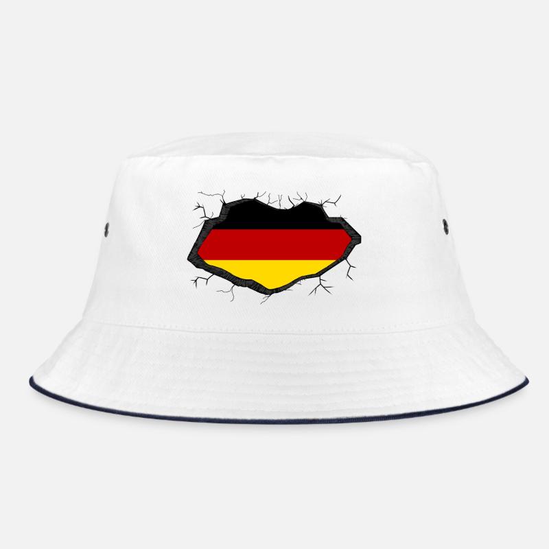 Deutschland Flagge Bucket Hat