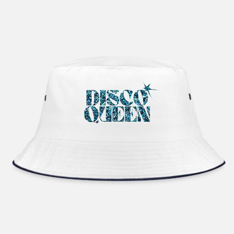Disco Glitter Bubble Grafikdesign Bucket Hat