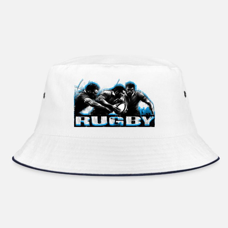 rugby - Bob - blanc/marine