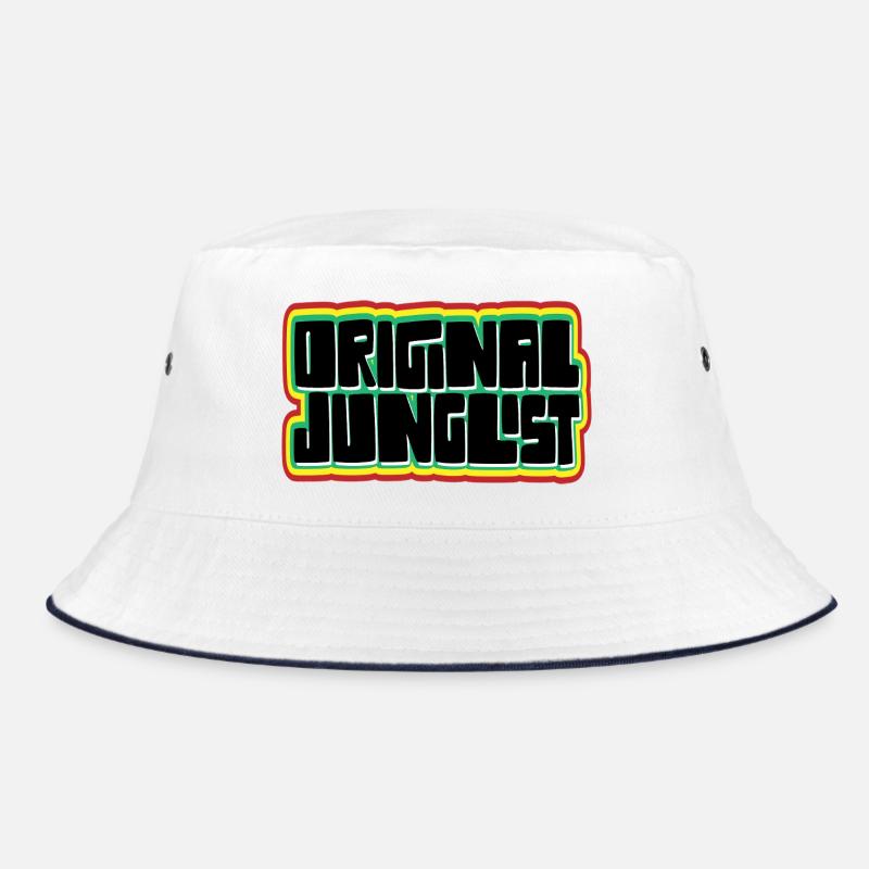 Original Junglist DNB Emblem Bucket Hat