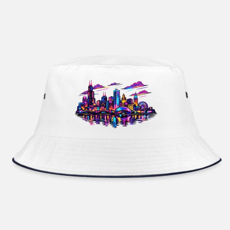 Chicago Neon Town sur le front de mer Bob
