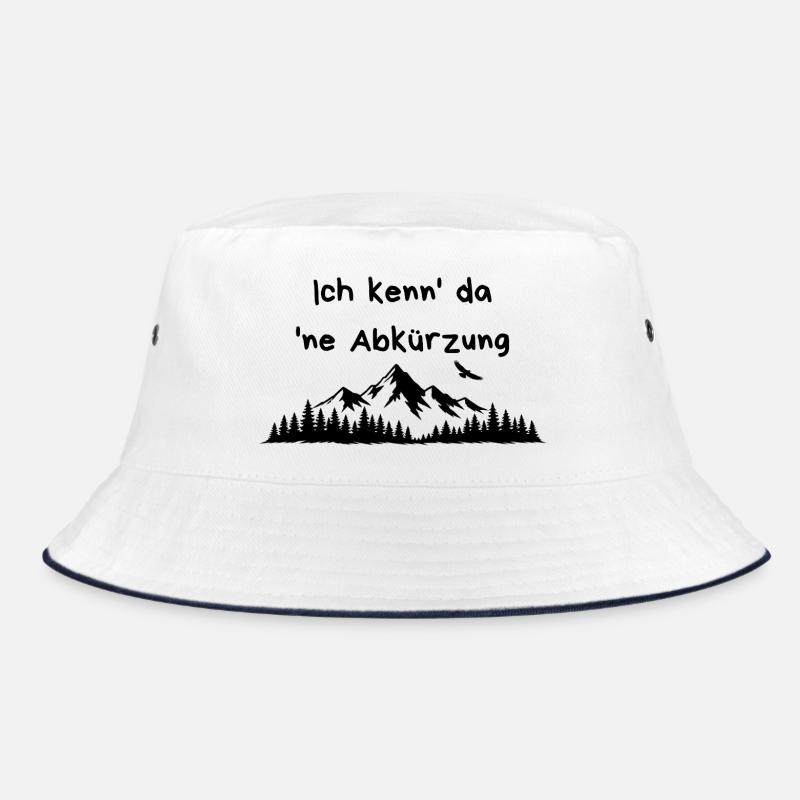 Abkürzung Berge Wandern Sprüche Bucket Hat