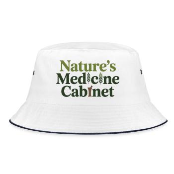 Herboriste Natures Medicine Cabinet Professionnel - Bob - blanc/marine - Devant