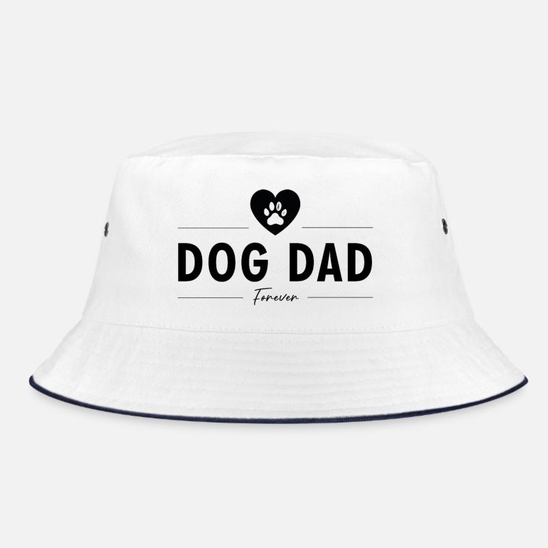 Dog Dad (Black) Bucket Hat