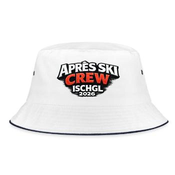 Après Ski Crew Ischgl 2026 Outfit - Bucket Hat - white/navy - Front
