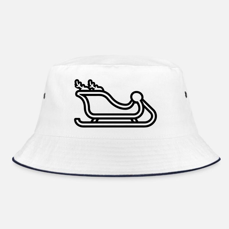 Santa's sleigh Bucket Hat