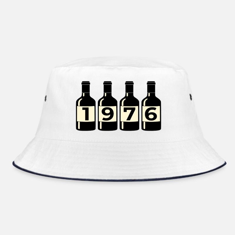 Geburtstagsgeschenke 1976 Wein Bucket Hat