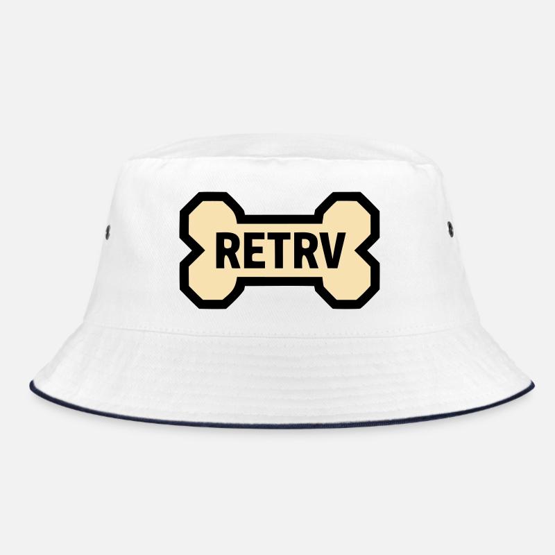 Hundeknochen Retriever Golden Labrador Hund Bucket Hat