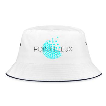Picky - Bucket Hat - white/navy - Front
