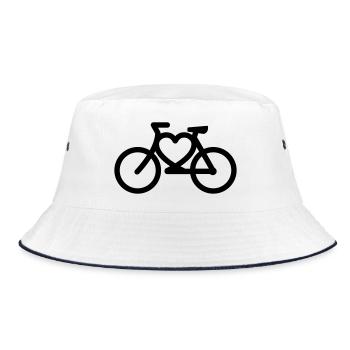 fahrrad - Bob - blanc/marine - Devant