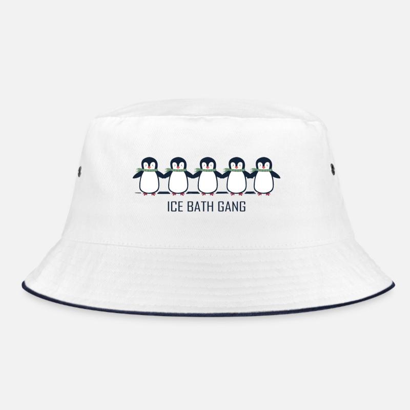 Baths Winter Baths Penguin Bathing Bucket Hat