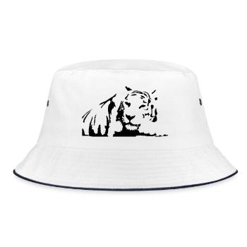 Tiger, White Tiger - Bob - blanc/marine - Devant