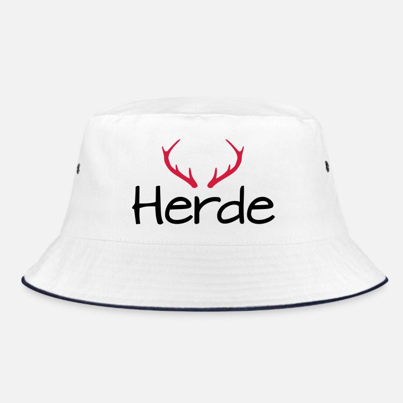 Herde Geweih Hirschgeweih Bucket Hat