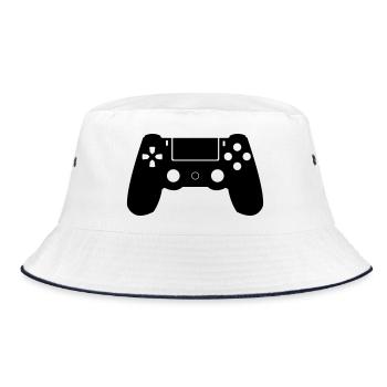 Controller - Bucket Hat - white/navy - Front