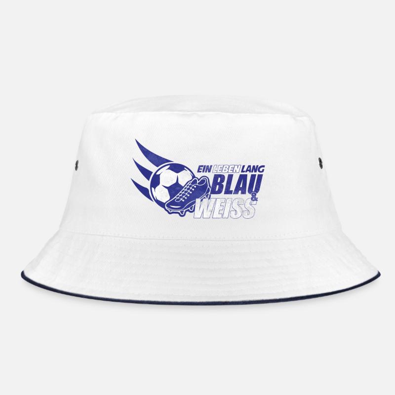Blue & white a lifetime gift idea Bucket Hat