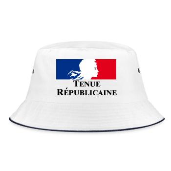 Tenue Républicaine - Bob - blanc/marine - Devant