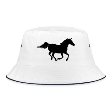 Shagya Arabe Galop Cheval Amour - Bob - blanc/marine - Devant