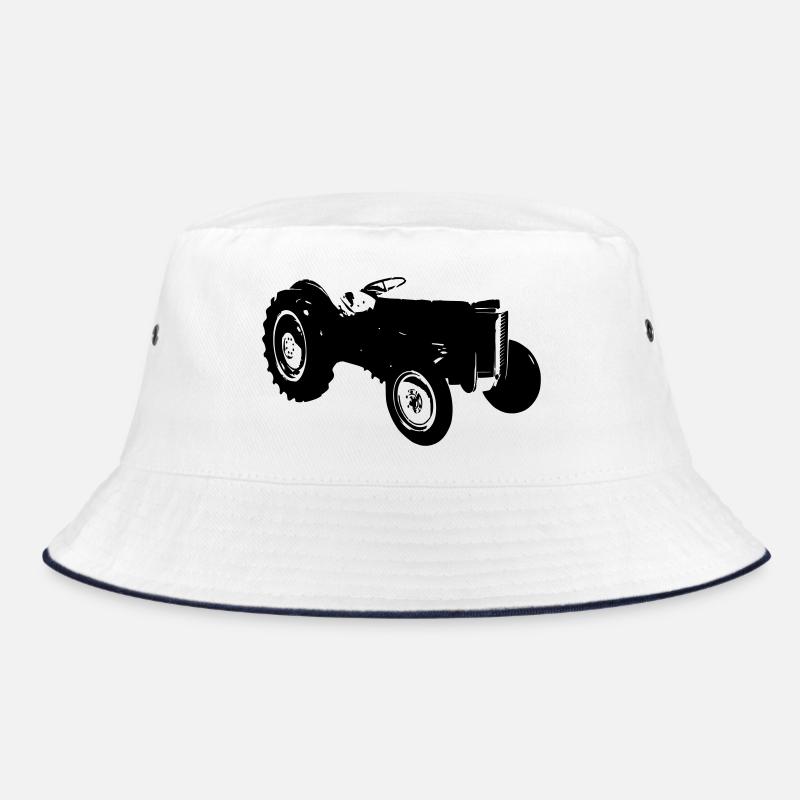 old tractor alter Traktor Bucket Hat
