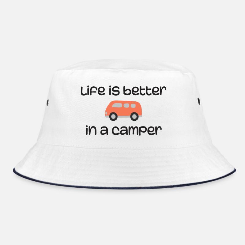 Life is Better in a Camper Bucket Hat