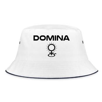 Dominatrice - Bob - blanc/marine - Devant