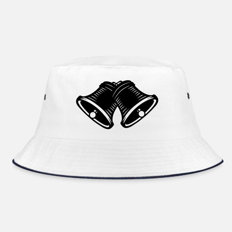 Shadow image church bells Bucket Hat