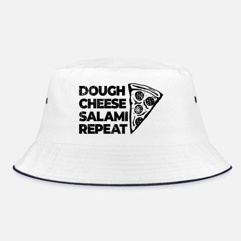 Dough Cheese Salami Repeat Bucket Hat