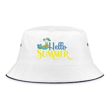 Bonjour Summmer - Bob - blanc/marine - Devant