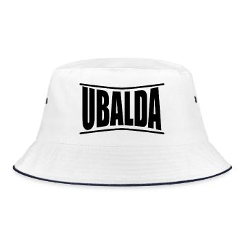 Idée cadeau t-shirt ubalda t-shirt - Bob - blanc/marine - Devant