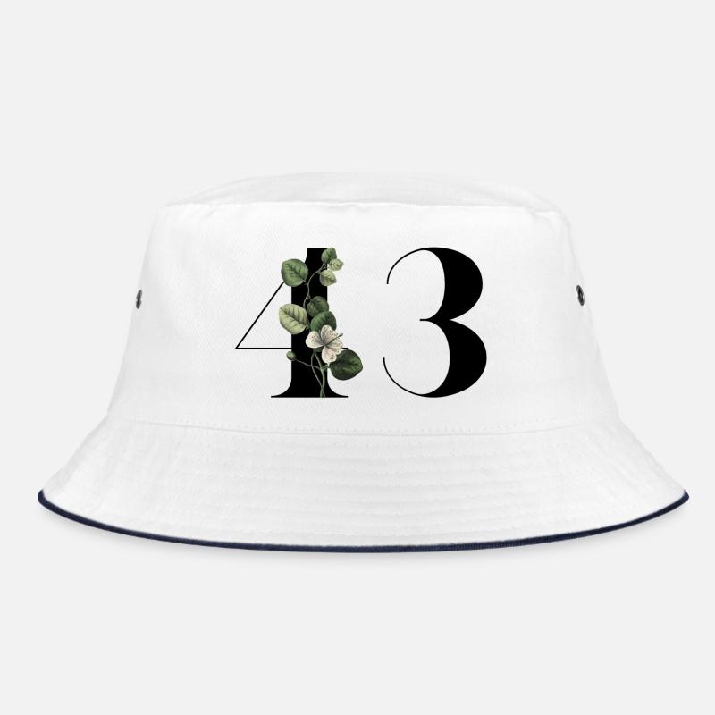 Nummer 43 Blumengrün - 43. Blumengeburtstag Bucket Hat