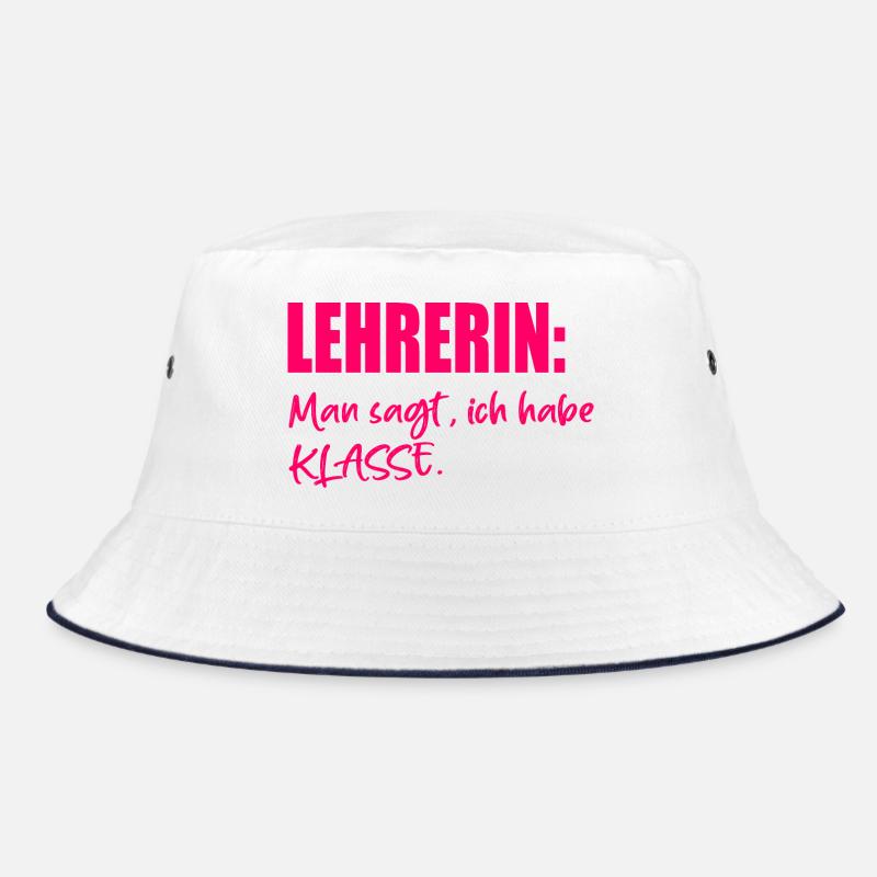 Lehrerin Sprüche KOMPLIMENTE Bucket Hat