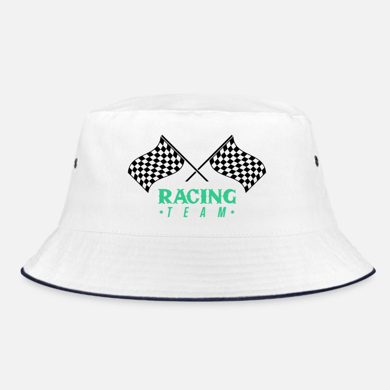 Racing Flag Team Bucket Hat