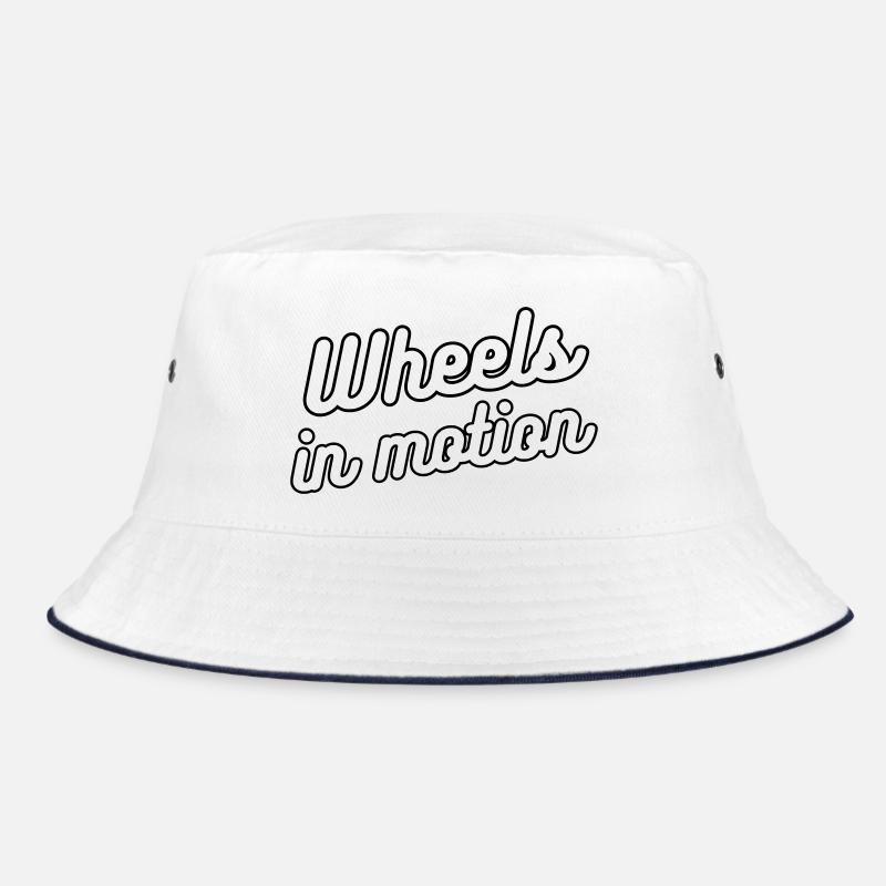 Räder in Bewegung, für Rollstuhlfahrer # Bucket Hat