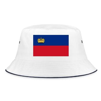 Liechtenstein - Bucket Hat - white/navy - Front