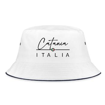 Italia - Catane - Italien - Italy - Bob - blanc/marine - Devant