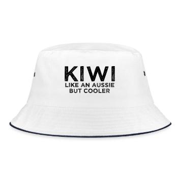 Kiwi comme un Aussie mais plus frais - Nouvelle-Zélande - Bob - blanc/marine - Devant