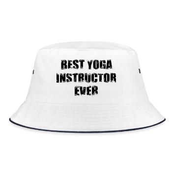 Meilleur entraîneur de yoga - Bob - blanc/marine - Devant