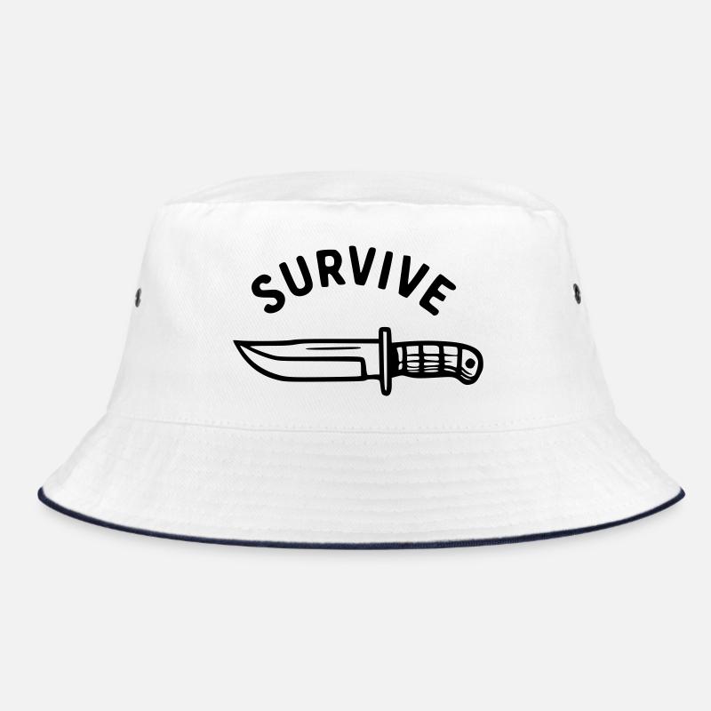 Survive - Knife Bucket Hat